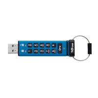 Kingston Flash Disk IronKey 16GB Keypad 200 encrypted USB flash drive