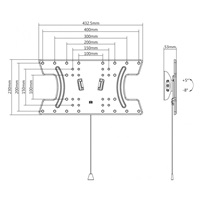 Reflecta PLANOLED 65-4020T nástěnný OLED TV držák