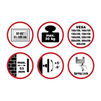 Reflecta PLANOLED 65-4020T nástěnný OLED TV držák