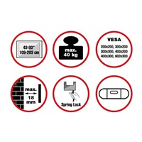 Reflecta PLANOLED 80-6030 nástěnný OLED TV držák