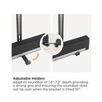 Reflecta Soundbar Holder SBH114 držáky na reproduktory
