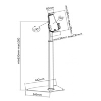 Reflecta TABULA Lock Floor stojan na tablet