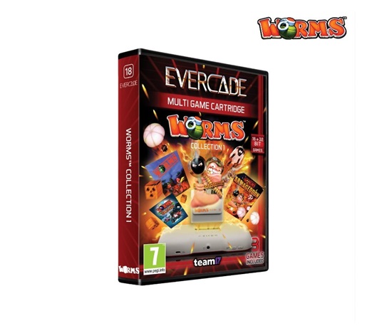 Home Console Cartridge 18. Worms Collection 1