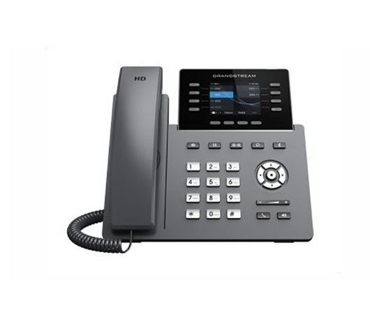 Grandstream GRP2624 [VoIP telefon - 8 linek, 4 SIP účty, Bluetooth, PoE, Wi-Fi, GDMS]