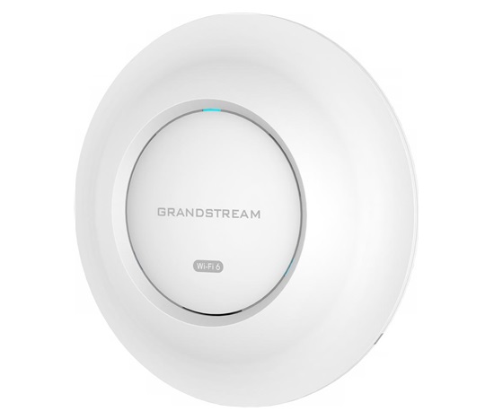 Grandstream GWN7664 přístupový bod Wi-Fi 6, IEEE 802.11 a/b/g/n/ac/ax, 175 m, 32 SSID, 1x 1Gbps a 1x 2.5Gbps