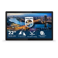 Philips MT IPS LED 21,5" 222B1TFL - IPS panel, 1920x1080, dotyk, open frame, D-Sub, DVI, DP, HDMI, USB 3.2