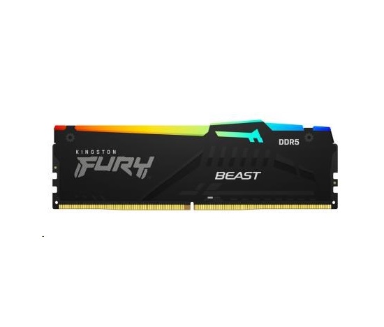 KINGSTON DIMM DDR5 32GB (Kit of 2) 5600MT/s CL36 FURY Beast RGB EXPO