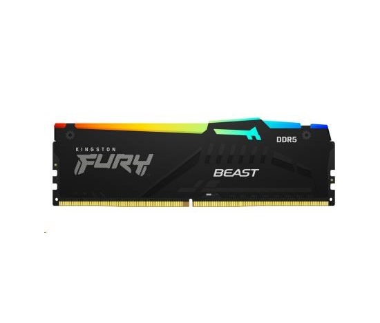 KINGSTON DIMM DDR5 16GB 6000MT/s CL36 FURY Beast RGB EXPO