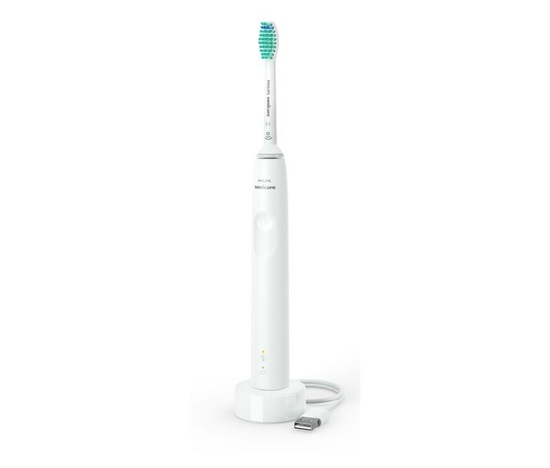 Philips Sonicare 3100 HX3671/13 elektrický zubní kartáček, 1 režim, časovač, tlakový senzor, bílý