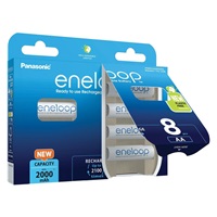 PANASONIC HR6 AA 3MCCE/8BE ENELOOP N, 2000 mAh (Blistr 8ks)