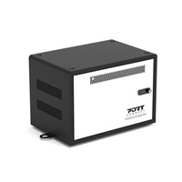 PORT nabíjecí skříňka pro 10 tabletů, černá a béžová