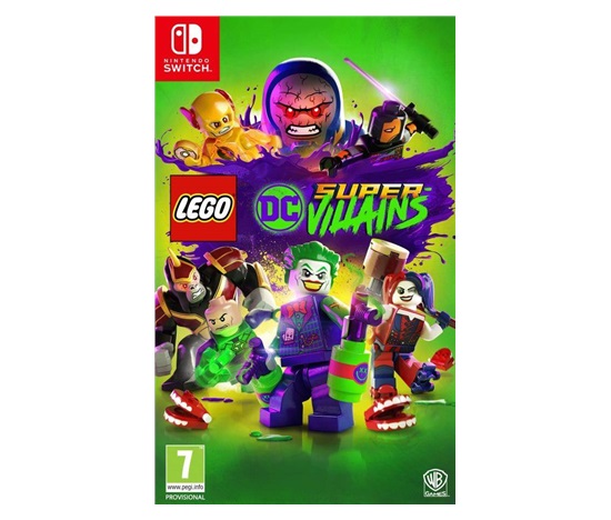Switch hra LEGO DC Super Villains (code in box)