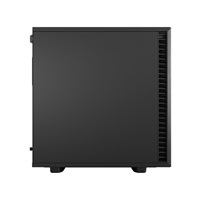 FRACTAL DESIGN skříň Define 7 Mini Black Solid, USB 3.1 Type-C, 2x USB 3.0, bez zdroje, mATX