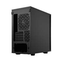 FRACTAL DESIGN skříň Define 7 Mini Black Solid, USB 3.1 Type-C, 2x USB 3.0, bez zdroje, mATX