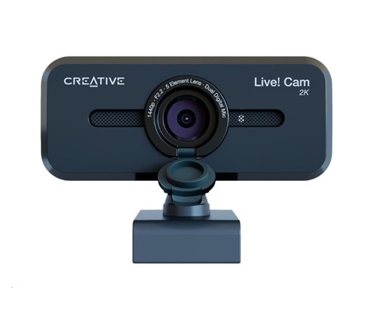 Creative LIVE! CAM SYNC V3, webkamera, 2K QHD, 4x dig. zoom, mikrofony