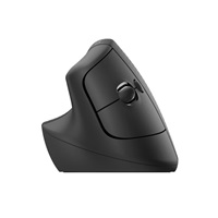 Logitech Lift Left Vertikální ergonomická myš pro leváky, graphite/ black