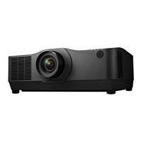 NEC projektor PA804UL- BK, 1920x1200, 7500ANSI, 3000000:1, 3D, HDMI / DP / VGA / LAN, Volitelné objektivy, Černý