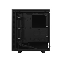 FRACTAL DESIGN skříň Define 7 Compact Black, USB 3.1 Type-C, 2x USB 3.0, bez zdroje, mATX