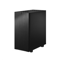 FRACTAL DESIGN skříň Define 7 Compact Black TG light, USB 3.1 Type-C, 2x USB 3.0, bez zdroje, mATX