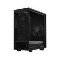 FRACTAL DESIGN skříň Define 7 Compact Black TG light, USB 3.1 Type-C, 2x USB 3.0, bez zdroje, mATX