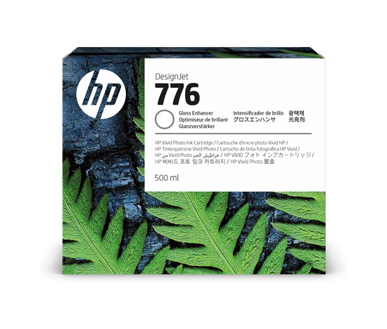 HP 776 500-ml Gloss Enhancer Ink Cartridge