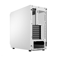 FRACTAL DESIGN skříň Focus 2 White TG Clear Tint, 2x USB 3.0, bez zdroje, mATX