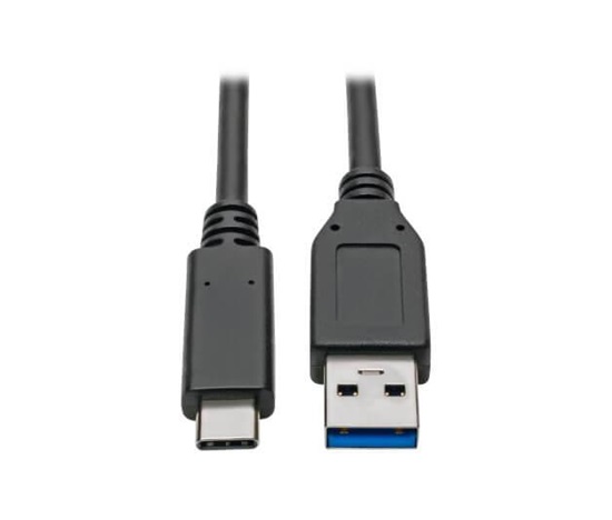 PremiumCord kabel USB-C - USB 3.0 A (USB 3.2 generation 2, 3A, 10Gbit/s) 0.5m