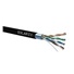 Instalační kabel Solarix venkovní FTP, Cat5E, drát, PE, box 100m SXKD-5E-FTP-PE