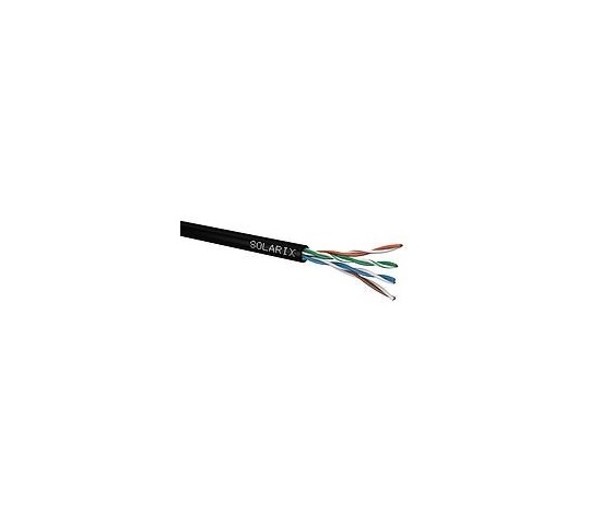 Instalační kabel Solarix venkovní UTP, Cat5E, drát, PE, box 100m SXKD-5E-UTP-PE