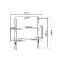 Fixní držák na Tv a monitory Fiber Mounts M6C49