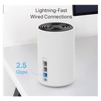 TP-Link Deco XE75 Pro(1-pack) WiFi6E Mesh (AXE5400,2,4GHz/5GHz/6GHz,1x2,5GbELAN/WAN,2xGbELAN)