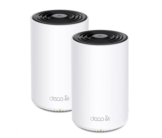 TP-Link Deco XE75 Pro(2-pack) WiFi6E Mesh (AXE5400,2,4GHz/5GHz/6GHz,1x2,5GbELAN/WAN,2xGbELAN)