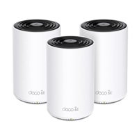 TP-Link Deco XE75 Pro(3-pack) WiFi6E Mesh (AXE5400,2,4GHz/5GHz/6GHz,1x2,5GbELAN/WAN,2xGbELAN)
