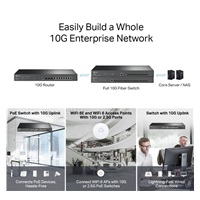 TP-Link ER8411 OMADA VPN router (2xSFP+(1xWAN,1xWAN/LAN),1xSFP WAN/LAN,8xGbELAN/WAN,1xConsole,2xUSB3.0)