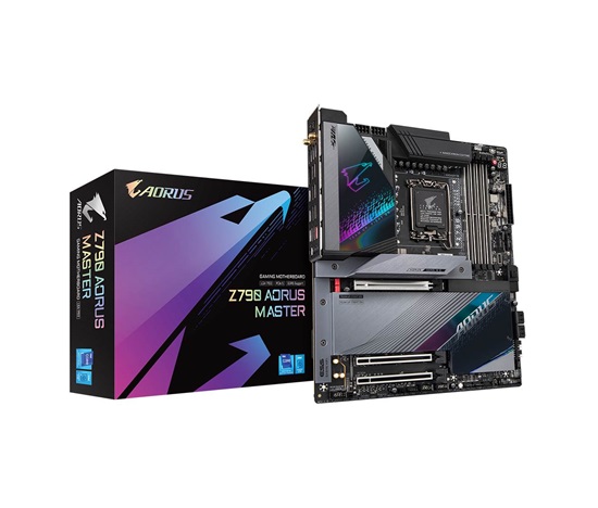 GIGABYTE MB Sc LGA1700 Z790 AORUS MASTER, Intel Z790, 4xDDR5, 1xDP, WI-FI, E-ATX