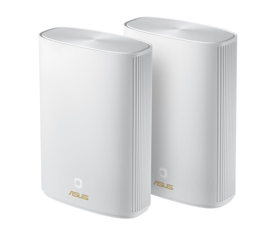 ASUS ZenWiFi XP4 Hybrid 2-pack Wireless AX1800 Dual-band Powerline Mesh WiFi 6 System, Homeplug AV2