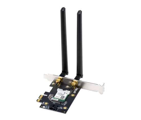 ASUS PCE-AX1800 Wireless AX1800 PCIe Wi-Fi 6 Card, Bluetooth 5.2 Adapter