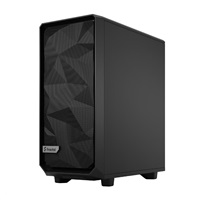FRACTAL DESIGN skříň Meshify 2 Compact Black TG Light Tint, USB 3.1 Type-C, 2x USB 3.0, bez zdroje, mATX