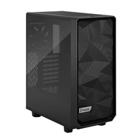 FRACTAL DESIGN skříň Meshify 2 Compact Black TG Light Tint, USB 3.1 Type-C, 2x USB 3.0, bez zdroje, mATX