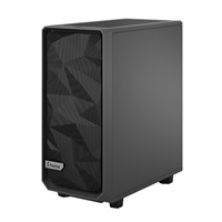 FRACTAL DESIGN skříň Meshify 2 Compact Gray TG Light Tint, USB 3.1 Type-C, 2x USB 3.0, bez zdroje, mATX