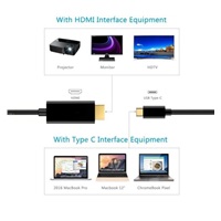 PremiumCord kabel USB-C na HDMI 2m rozlišení 4K*2K@60Hz FULL HD 1080p