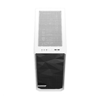 FRACTAL DESIGN skříň Meshify 2 Compact White TG Clear Tint, USB 3.1 Type-C, 2x USB 3.0, bez zdroje, mATX