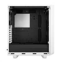 FRACTAL DESIGN skříň Meshify 2 Compact White TG Clear Tint, USB 3.1 Type-C, 2x USB 3.0, bez zdroje, mATX