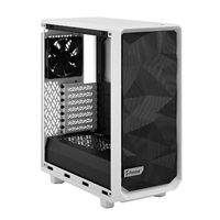 FRACTAL DESIGN skříň Meshify 2 Compact White TG Clear Tint, USB 3.1 Type-C, 2x USB 3.0, bez zdroje, mATX