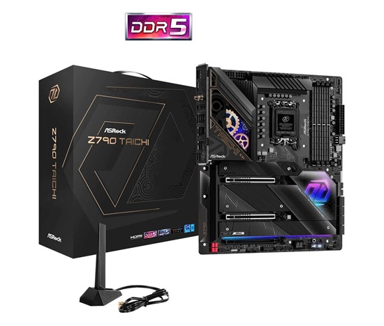 ASRock MB Sc LGA1700 Z790 TAICHI, Intel Z790, 4xDDR5, 1xHDMI, WI-FI, E-ATX