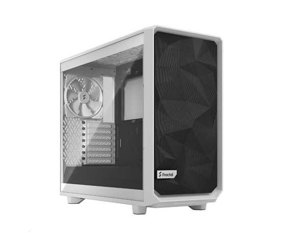 FRACTAL DESIGN skříň Meshify 2 Lite White TG Clear Tint, 2x USB 3.0, bez zdroje, E-ATX