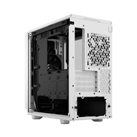 FRACTAL DESIGN skříň Meshify 2 Mini White TG Clear Tint, USB 3.1 Type-C, 2x USB 3.0, bez zdroje, mATX