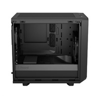 FRACTAL DESIGN skříň Meshify 2 Nano Black TG Dark Tint, USB 3.1 Type-C, 2x USB 3.0, bez zdroje, miniITX