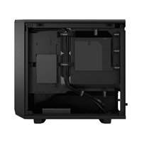 FRACTAL DESIGN skříň Meshify 2 Nano Black TG Dark Tint, USB 3.1 Type-C, 2x USB 3.0, bez zdroje, miniITX