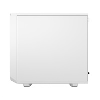 FRACTAL DESIGN skříň Meshify 2 Nano White TG Clear Tint, USB 3.1 Type-C, 2x USB 3.0, bez zdroje, miniITX